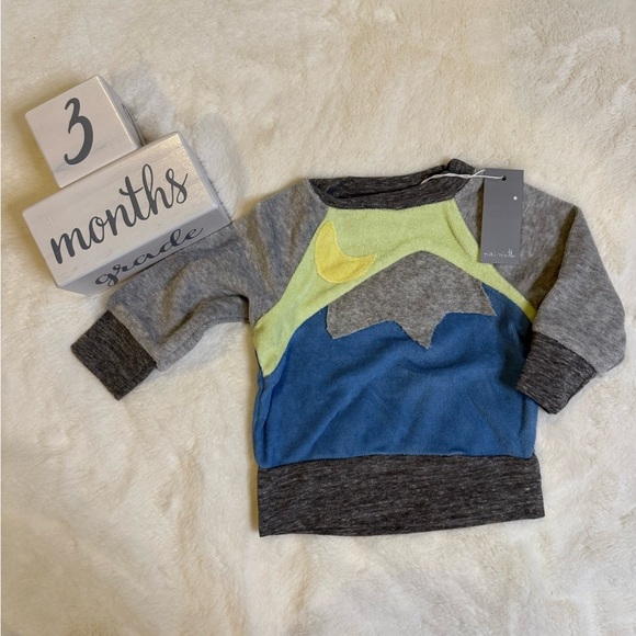 NWT Miki Miette Terry Cloth Sweatshirt - Picture 1 of 3